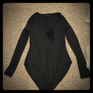 Black body suit